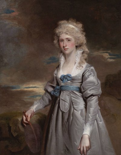 Charlotte Walsingham, Lady Fitzgerald por John Hoppner de John Hoppner