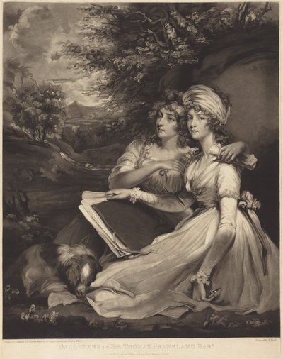 Filhas de Sir Thomas Frankland, baronete (As irmãs) de John Hoppner