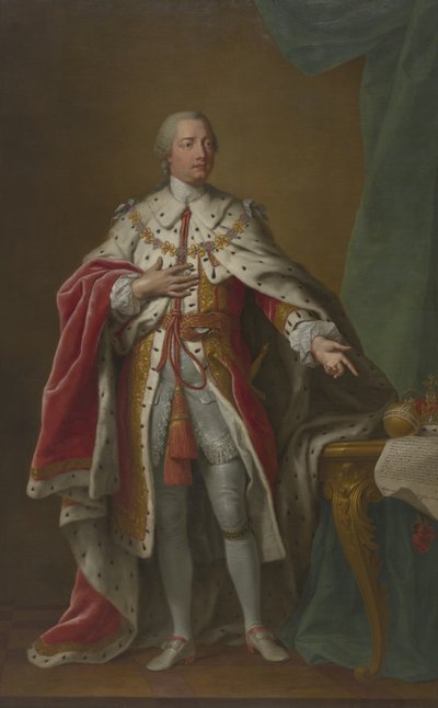 Jorge III (1738-1820) de John Hoppner
