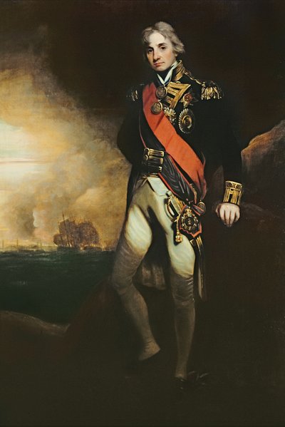 Horatio, visconde nelson de John Hoppner