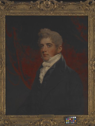 Retrato de William Inigo Jones (óleo sobre tela) de John Hoppner