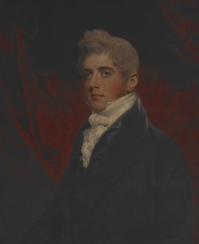 Retrato de William Inigo Jones, c.1800 (óleo sobre tela) de John Hoppner