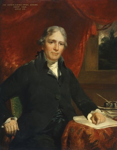 Sir Arthur Davies Owen, Cavaleiro de John Hoppner