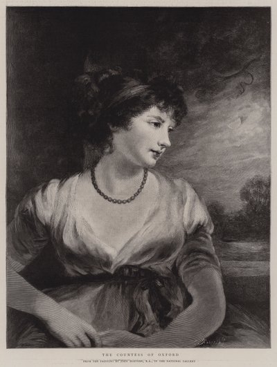 A condessa de Oxford de John Hoppner
