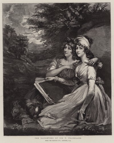 As Filhas de Sir T Frankland de John Hoppner