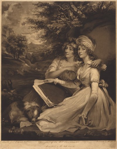 As Filhas de Sir Thomas Frankland de John Hoppner