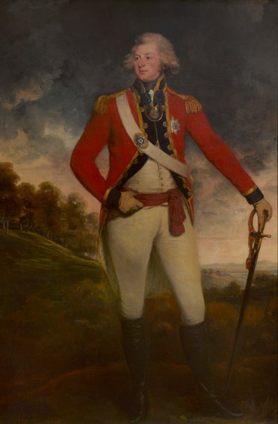 O Duque de York e Albany (óleo sobre tela) de John Hoppner