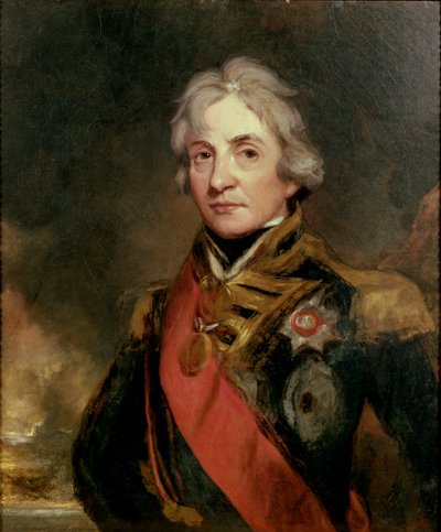 Vice-Almirante Horatio Nelson (1758-1805), por Hoppner, John (1758-1810). Óleo sobre tela de John Hoppner