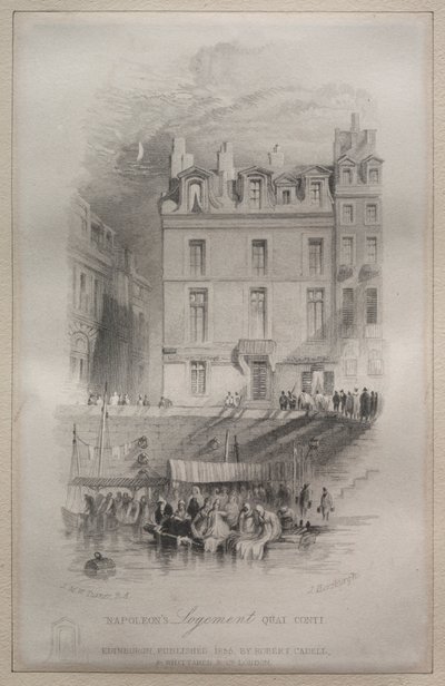 Alojamento de Napoleão, Quai Conti de John Horsburgh