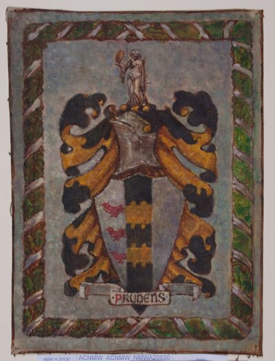 Desenho (óleo sobre tela) de John Houghton Maurice Bonnor