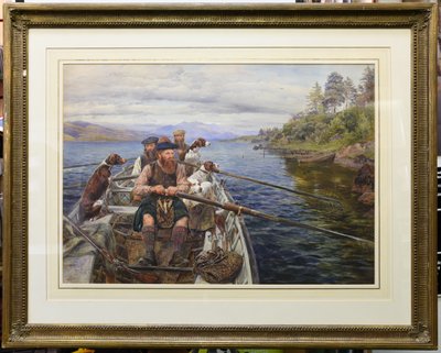 Remando até o Moor de John Isaac Richardson