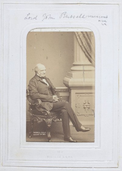 Lord John Russell de John Jabez Edwin Mayall