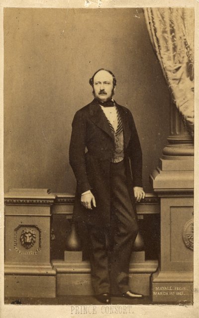 Príncipe Consorte. [Francis Charles Augustus Emmanuel Albert, Príncipe de Saxe-Coburgo-Gotha] de John Jabez Edwin Mayall