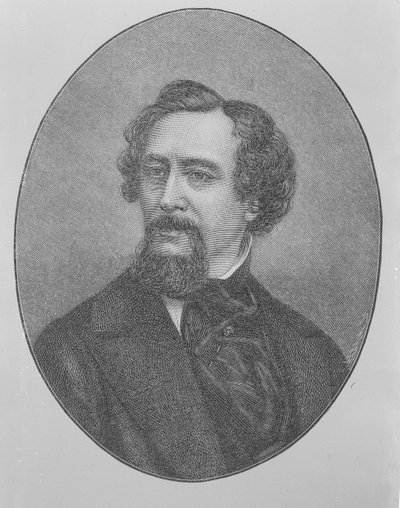 Charles John Huffam Dickens (1812-1870) de John Jabez Edwin Paisley Mayall