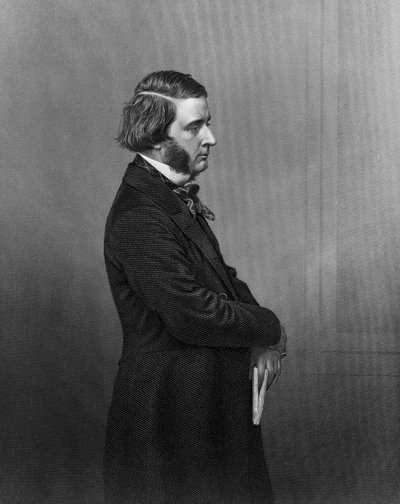 James Ward RA, "A Galeria de Retratos da Sala de Desenho de Personagens Eminentes", gravada por D. J Pound de John Jabez Edwin Paisley Mayall