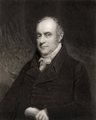 Sir Benjamin Hobhouse, 1º Baronete, gravado por John Cochran (fl.1821-65), da &39;National Portrait Gallery&39;, publicado em 1835 de John Jackson