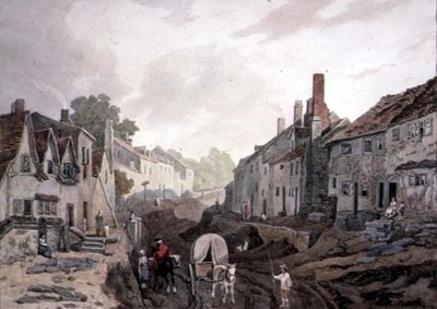 Cena de rua, Erith, Kent de John James Chalon