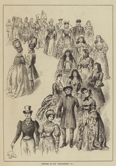 Trajes nas curandeiras de John Jellicoe