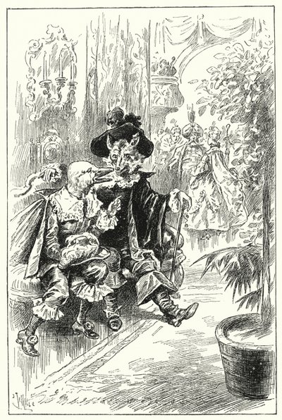 Máscara da Lady Betty (litho) de John Jellicoe