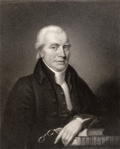Adam Clarke, gravado por J. Thomson, de &39;National Portrait Gallery, volume III&39;, publicado c.1835 de John Jenkinson