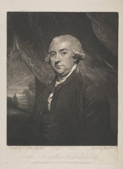 James Boswell de Auchinleck, Esq. de John Jones