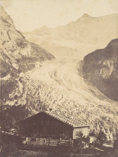 Glaciar Suíço, 1850. de John Joscelyn Coghill
