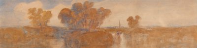Uma vista distante de Norwich de John Joseph Cotman