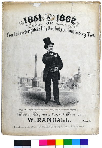 1851 e 1862 ou "You had me to rights in Fifty One, but you don