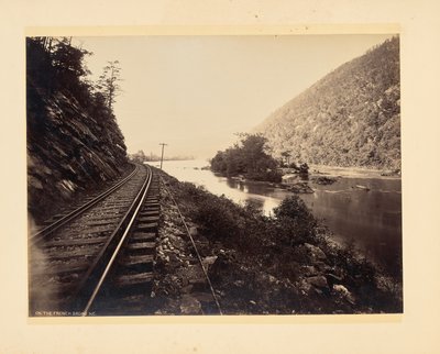 No rio French Broad, Carolina do Norte de John K. Hillers