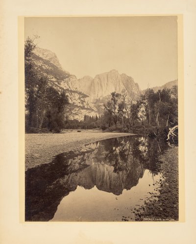 Cascatas de Yosemite, Cliff, Califórnia de John K. Hillers
