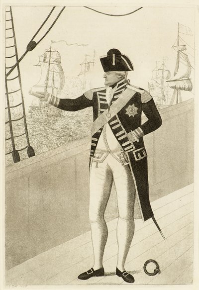 Almirante Duncan no Quarter Deck de John Kay