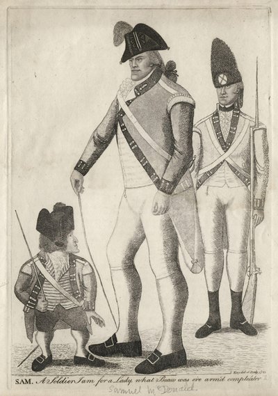 George ("Geordie") Cranstoun; Samuel McDonald; Homem desconhecido por John Kay de John Kay