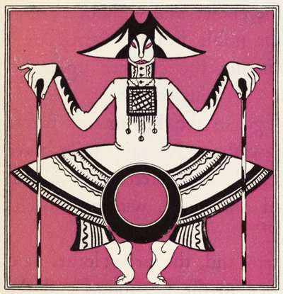 Embelezamento para A História de Aladino e a Lâmpada Maravilhosa (cor litho) de John Kettelwell