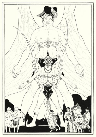 Ilustração para A História de Aladino e a Lâmpada Maravilhosa (litho) de John Kettelwell