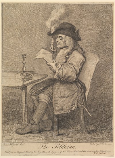 The Politician, 1775. de John Keyse Sherwin