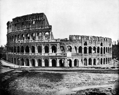 Exterior do Coliseu, Roma, 1893. de John L. Stoddard