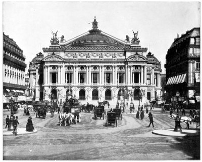 Grand Opera House, Paris, final do século XIX de John L. Stoddard