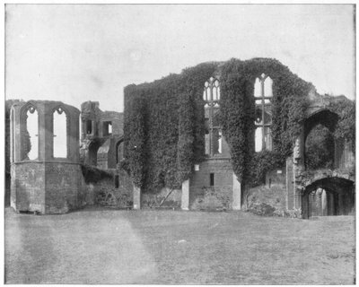 Castelo de Kenilworth, Inglaterra, final do século XIX. de John L. Stoddard