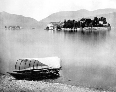 Lago Maggiore, Isola Bella, Itália, 1893. de John L. Stoddard