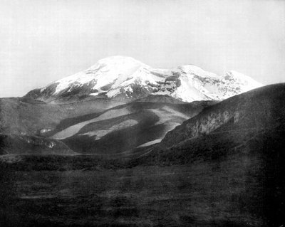 Monte Chimborazo, Equador, 1893. de John L. Stoddard