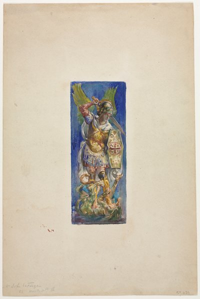 Projeto para Vitral. de John La Farge