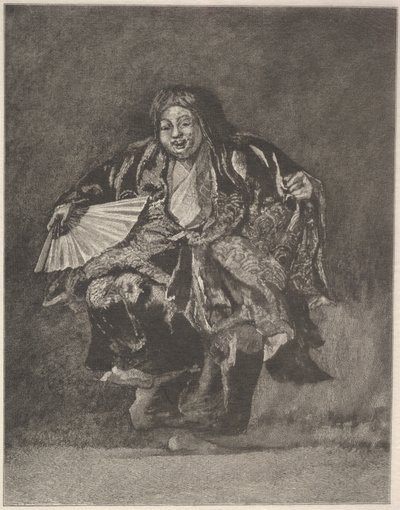 Noh Dancer, ca. 1886. de John La Farge