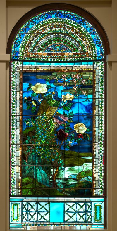 Pavões e Peónias II de John La Farge