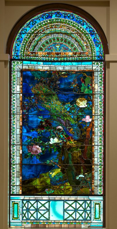 Pavões e Peónias I de John La Farge