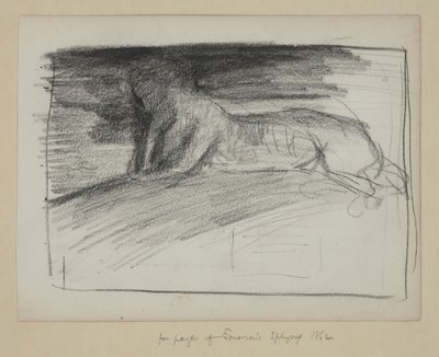 Estudos para Emerson de John La Farge