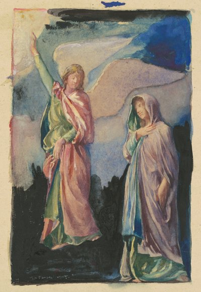 Estudo para "Fé" e "Esperança" de John La Farge