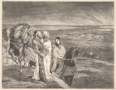 The Wise Men out of the East, 1868. de John La Farge