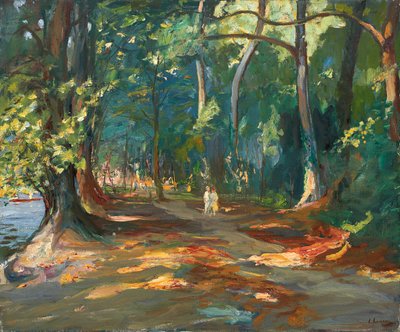 The Path by the River, Maidenhead de John Lavery