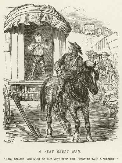 Um homem muito grande de John Leech