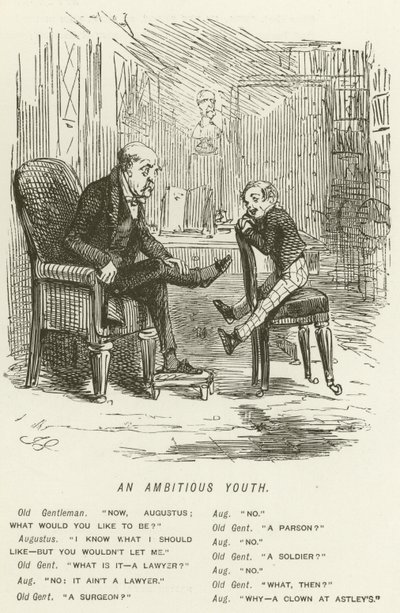 Um jovem ambicioso de John Leech